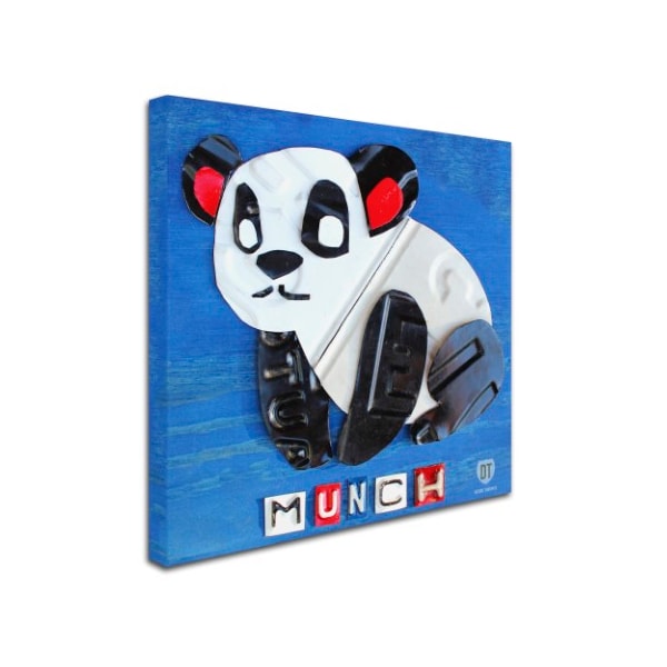 Design Turnpike 'Munch The Panda' Canvas Art,18x18